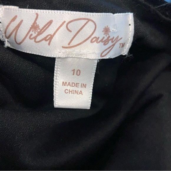 Black Velvet Jumpsuit with Sash Tie - Picture 4 of 4